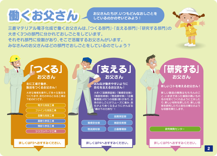 働くお父さん